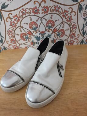 Michael Kors Collection Grayson Slip-on Leather Shoe Size 8.5
